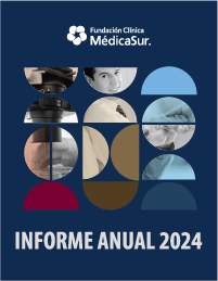 Portada del Informe 2023 de la Fundacin Clnica Mdica Sur